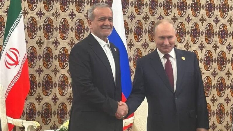 دیدار مهم پزشکیان و پوتین در عشق‌آباد؛ گفتگوهای ویژه درباره آینده همکاری‌ها