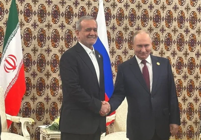 دیدار مهم پزشکیان و پوتین در عشق‌آباد؛ گفتگوهای ویژه درباره آینده همکاری‌ها