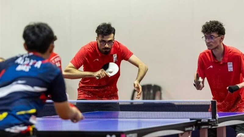 چهار مدال برنز قطعی شد؛ افتخار تازه پاراتنیس روی میز ایران در بازی‌های پاراآسیایی جوانان