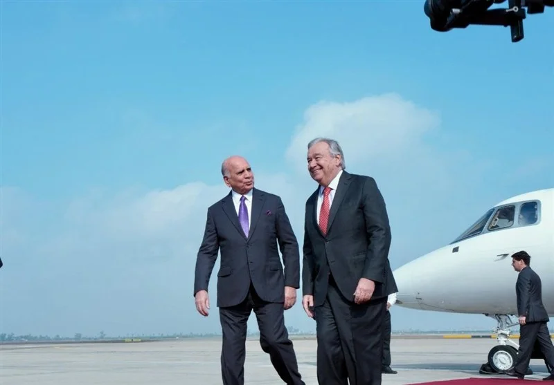 گوترش با حضور در بغداد پایان ماموریت یونامی را اعلام می‌کند؛ نشانه‌ای از قدرت و ثبات عراق!