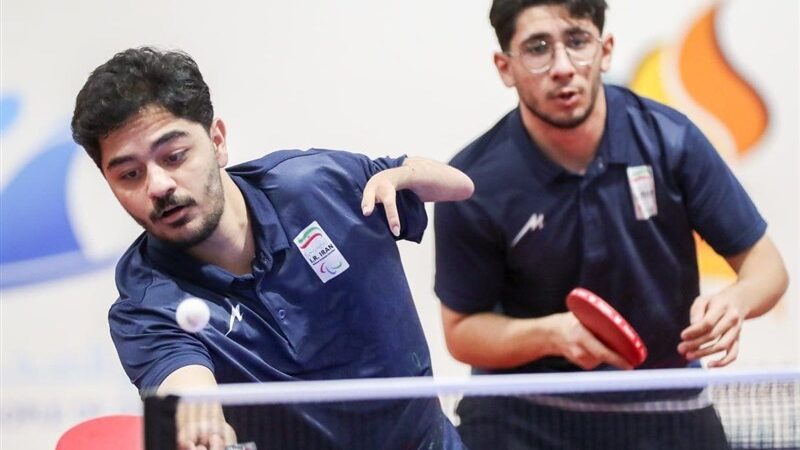 هت‌تریک طلای پاراتنیس روی میز؛ ایران همچنان در اوج بازی‌های پاراآسیایی جوانان!