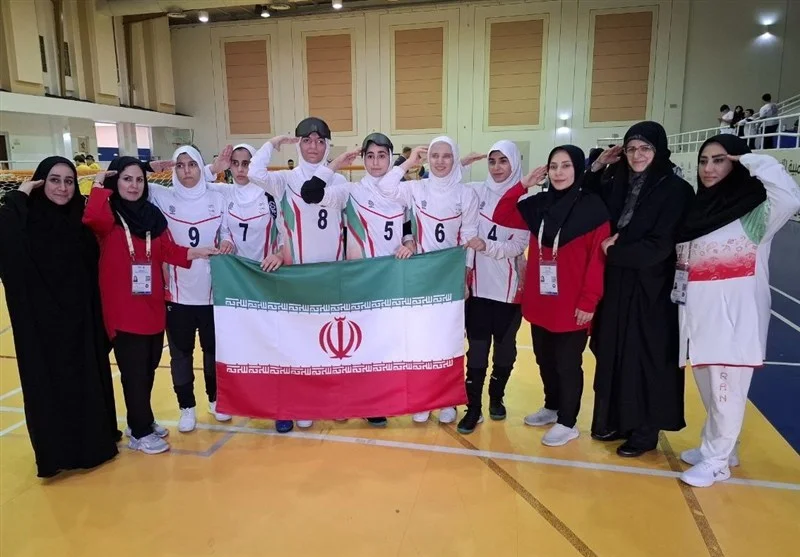 درخشش تاریخی تیم گلبال دختران ایران؛ طلای بازی‌های پاراآسیایی جوانان در دستان بانوان شگفت‌انگیز!