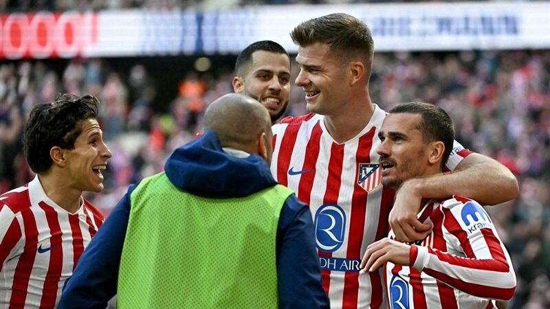 اتلتیکومادرید با درخشش گریزمان والنسیا را در هم کوبید!