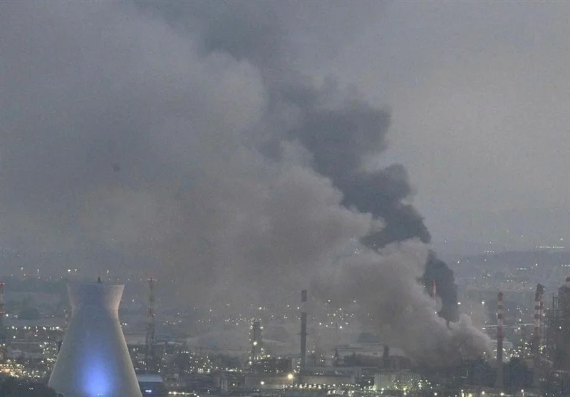 رسانه عبری: موشک‌های ایرانی، پایان حضور پالایشگاه بازان در حیفا را رقم زدند!