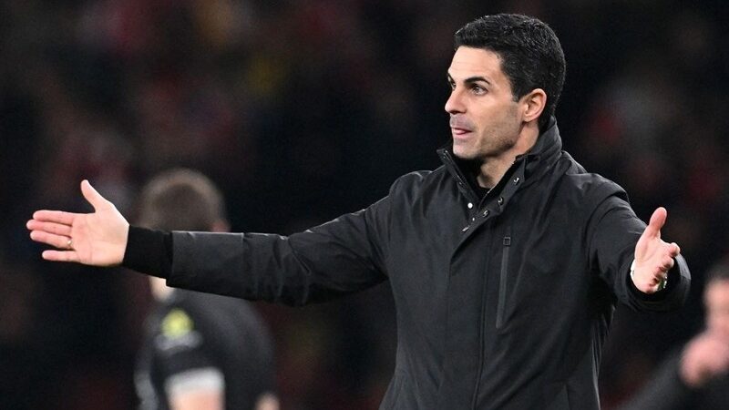 آرتتا از عملکرد شاگردانش مقابل ولورهمپتون به شدت ناامید شد!