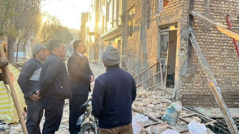 ریزش ناگهانی ساختمان در پاکدشت؛ گودبرداری غیراصولی پشت پرده حادثه‌ای خطرناک