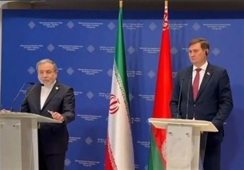 عراقچی از توافق راهبردی ایران و بلاروس برای همکاری ۱ ساله خبر داد