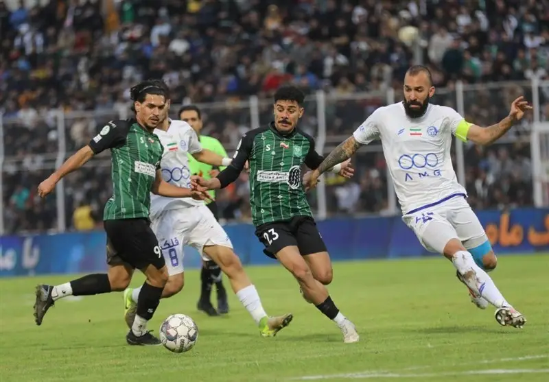 دراماتیک‌ترین نیمه لیگ برتر؛ تساوی هیجان‌انگیز خیبر و استقلال با 2 گل سالم و 2 گل مردود