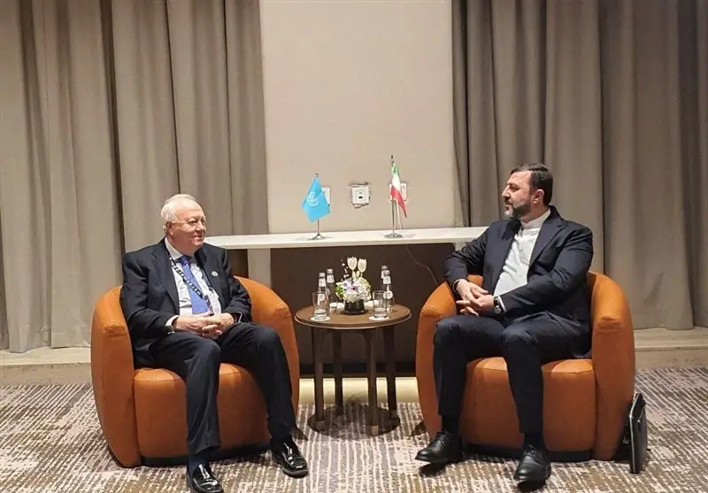 گفتگوی مهم غریب‌آبادی با معاون دبیرکل سازمان ملل درباره تمدن‌ها و اسلام‌هراسی