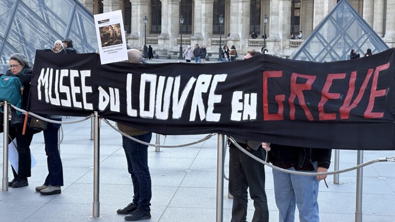 اعتصاب تاریخی در موزه لوور؛ درهای بزرگ‌ترین موزه جهان تا چهارشنبه بسته ماند!