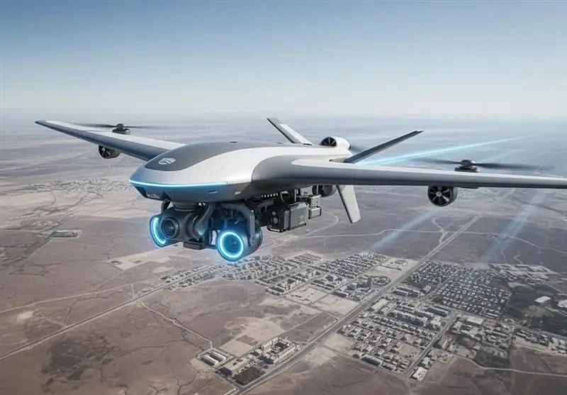 رونمایی از پهپاد اسکن سریع پژوهشگاه هوافضا؛ چشم تیزبین مأموریت‌های زمینی!