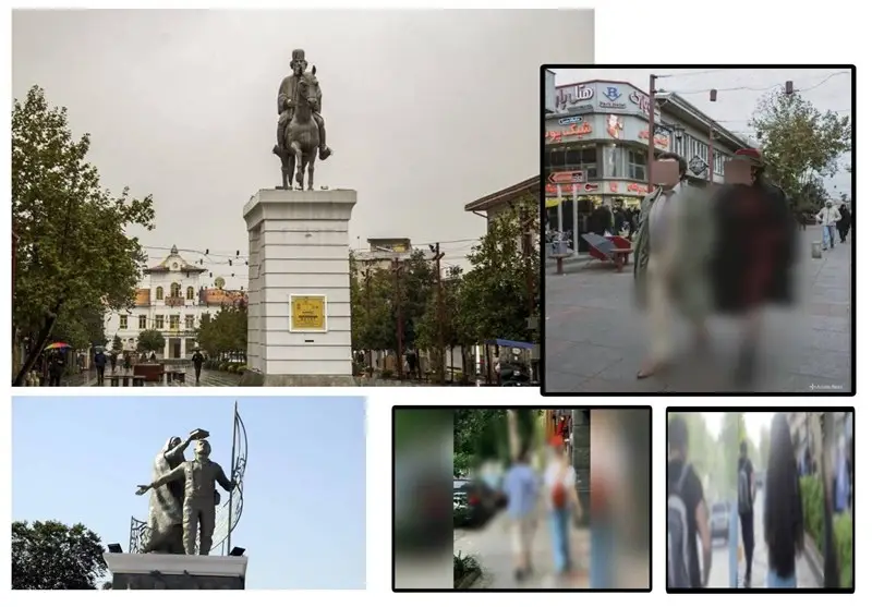 میدان شهدای ذهاب رشت؛ تقابل غیرت ایرانی با موج مدهای غربی در قلب گیلان!