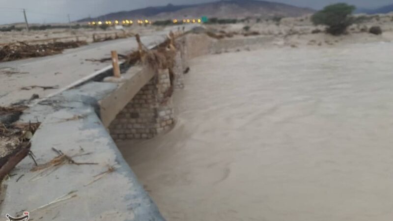 افزایش حیرت‌انگیز سرریز سازه‌های آبخیزداری هرمزگان در سه موج بارندگی اخیر!