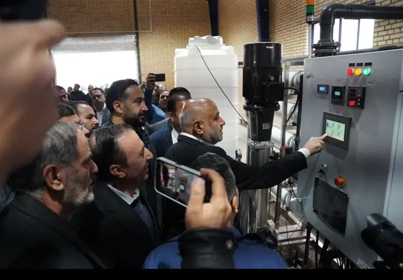 تصفیه‌خانه آریان فولاد بوئین‌زهرا با حضور وزیر به بهره‌برداری رسید؛ گامی بلند در حفظ منابع آبی قزوین