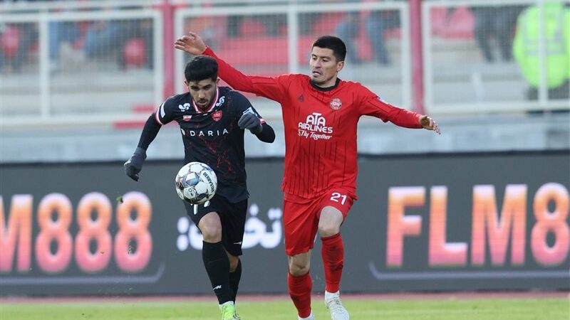 تراکتور و پرسپولیس در جدالی نفس‌گیر به وقت‌های اضافه کشیدند!