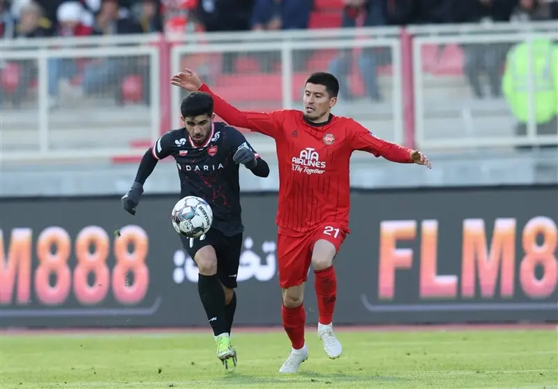 تراکتور و پرسپولیس در جدالی نفس‌گیر به وقت‌های اضافه کشیدند - وب‌گردی