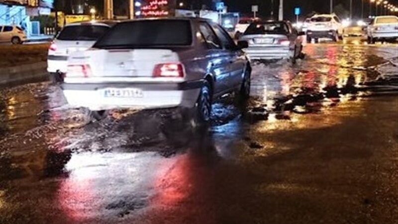ثبت رکورد بی‌سابقه بارش باران در جم با ۱۸۳ میلیمتر؛ بوشهر در کانون بارش‌های سنگین قرار گرفت