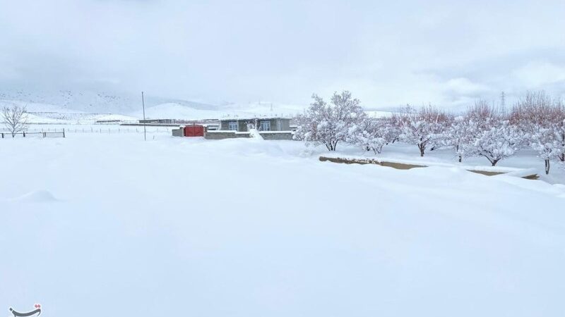 بارش بی‌سابقه برف در کهگیلویه و بویراحمد؛ رکورد ۱۰ ساله شکسته شد!