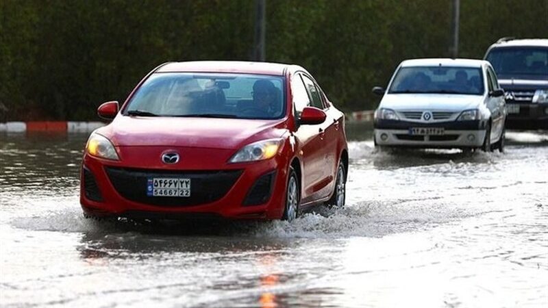 رکوردشکنی بی‌سابقه بارندگی در کیش؛ ۳ روز باران بی‌وقفه!