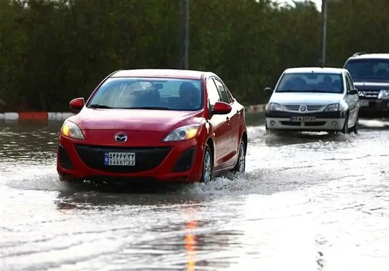 رکوردشکنی بی‌سابقه بارندگی در کیش؛ ۳ روز باران بی‌وقفه!