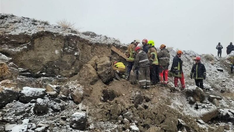 حادثه تلخ در توس مشهد؛ کارتن‌خوابی زیر آوار جان باخت