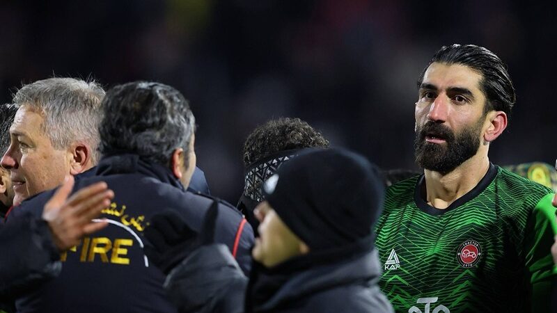 بیرانوند به هواداران تراکتور هشدار داد: از حواشی دوری کنید و برای دیدار با الدحیل آماده باشید