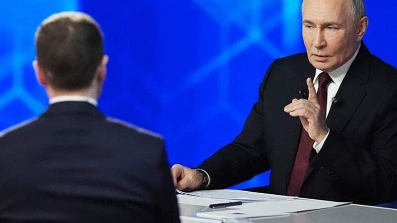 پوتین اعلام کرد: جنگ اوکراین به شرط تضمین امنیتی متوقف می‌شود!