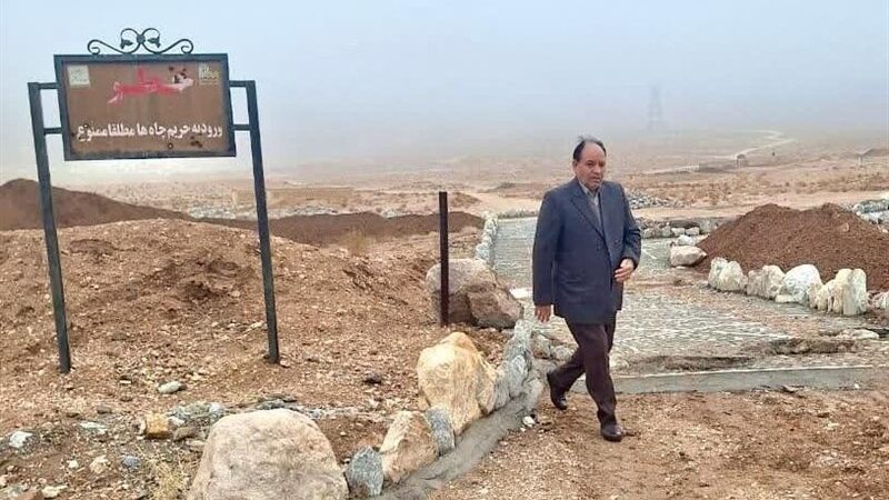 قنات گوهرریز پس از باران‌های شدید فروکش کرد؛ فرماندار کرمان دستور ترمیم فوری داد