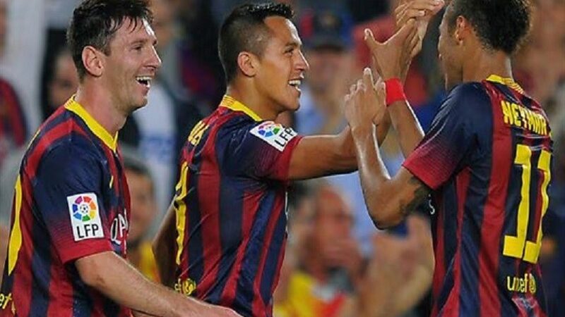 سانچس: گل من در ال‌کلاسیکو برای مسی و نیمار فقط شانس بود!