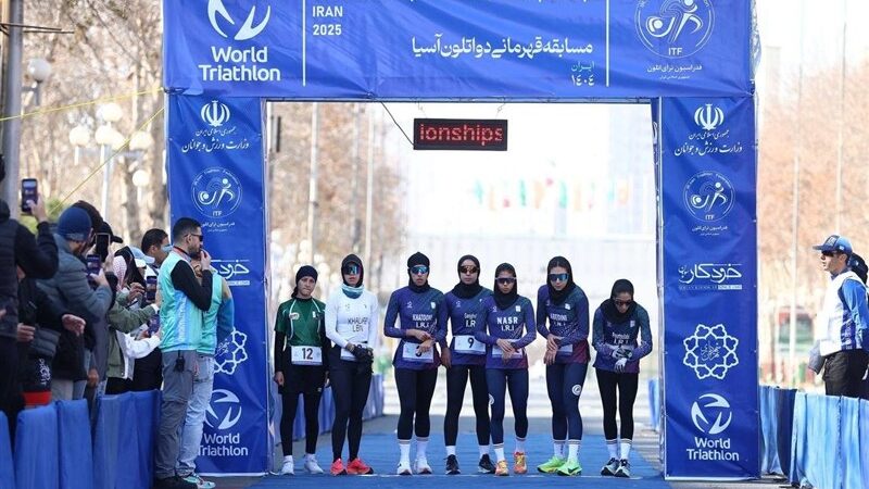 درخشش نصرآزادانی؛ قهرمان بی‌رقیب دواتلون آسیا در تهران!