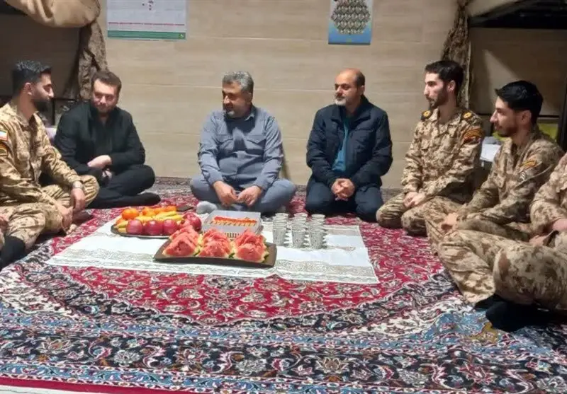 یلدا و سپاه رشت؛ شبی برای قدردانی از مجاهدت‌های خاموش سربازان