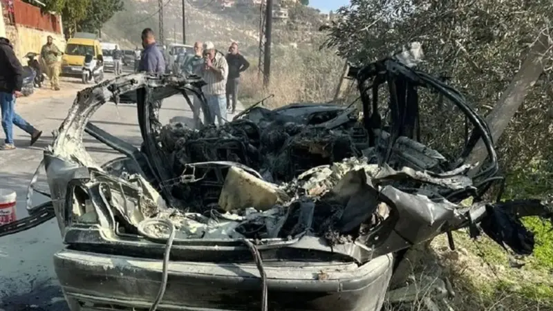 حمله پهپادی اسراییل به صیدا؛ 3 شهروند لبنانی به شهادت رسیدند