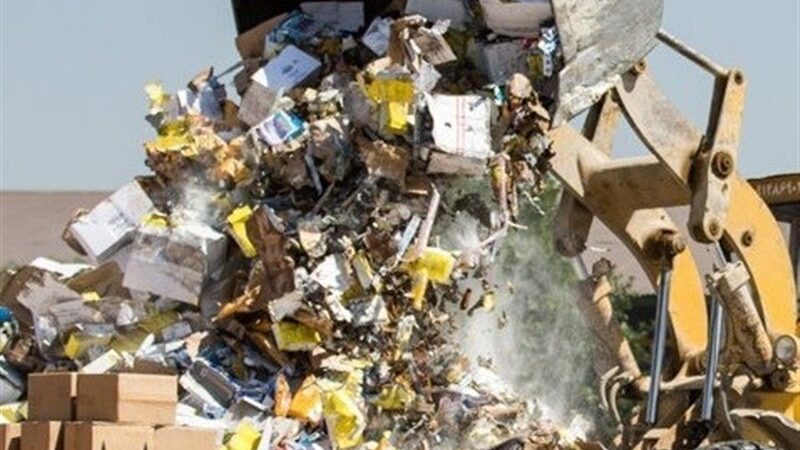 امحای 24 میلیارد ریال کالای قاچاق در بوشهر؛ پایان قاچاق‌های غیربهداشتی در بازار