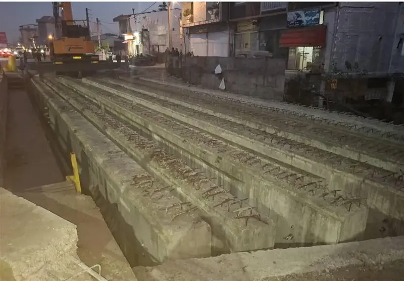 پل پسنده‌رود عباس‌آباد پس از ۷ سال توقف، بالاخره آماده افتتاح شد!