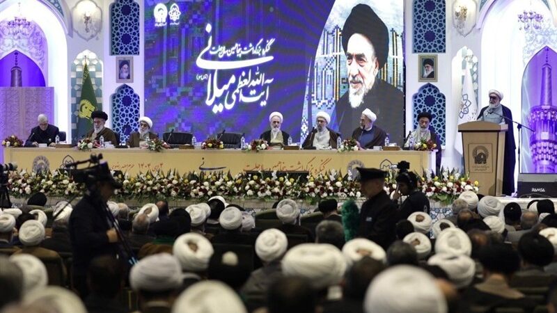 تجلیل از آیت‌الله میلانی؛ بازخوانی الگوی ناب عالم ربانی در حرم رضوی
