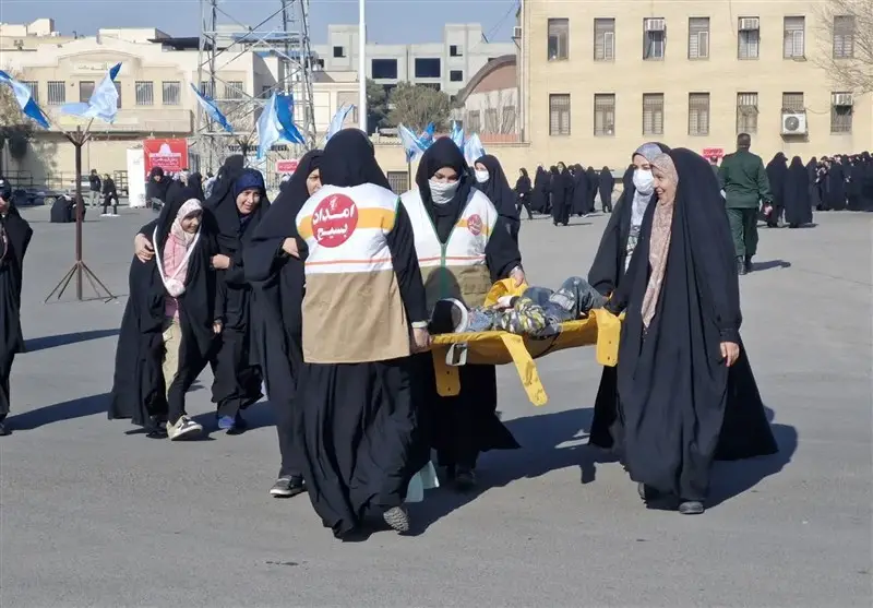 رزمایش نفس‌گیر الی بیت‌المقدس در اسلامشهر با نقش‌آفرینی بی‌نظیر گردان‌های کوثر