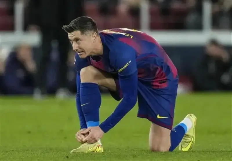 روبرت لواندوفسکی افشا کرد: بارسلونا به من گفت گل نزنم تا حقوقم کمتر شود!