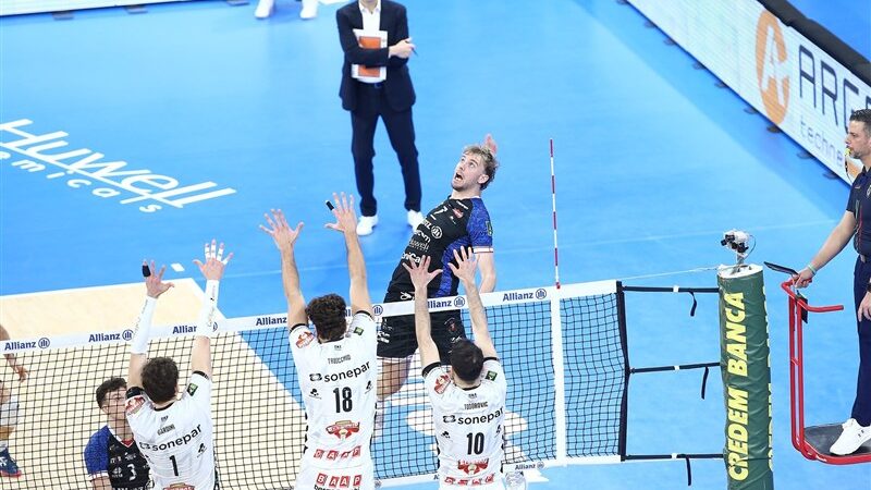 میلان زیر نظر پیاتزا در سری A1 ایتالیا، پیروزی مقتدرانه مقابل پادوا!