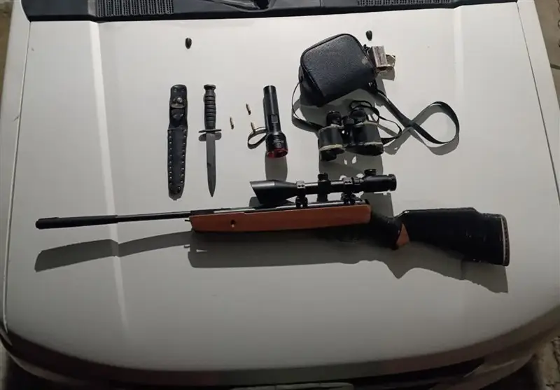 شکار غیرمجاز در پرور؛ متخلفان پیش از شلیک دستگیر شدند!