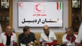مدیرعامل جمعیت هلال احمر اردبیل معارفه شد
