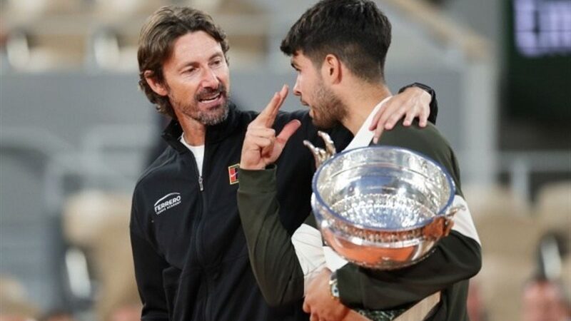 تأثیر اطرافیان بر انتخاب مربی آلکاراس