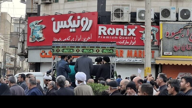 تشییع باشکوه آیت‌الله شفیعی در اهواز؛ حضور گسترده مردم ولایتمدار خوزستان