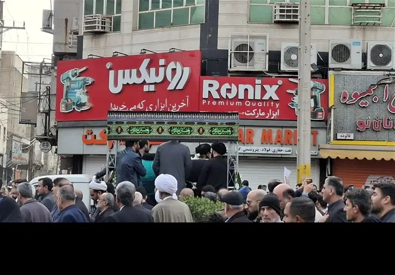 تشییع باشکوه آیت‌الله شفیعی در اهواز؛ حضور گسترده مردم ولایتمدار خوزستان