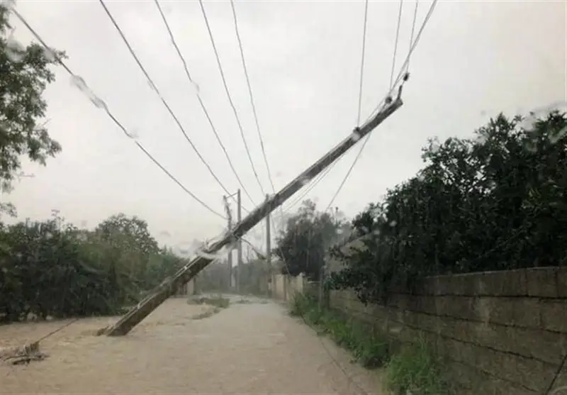 خسارت 336 میلیارد ریالی سامانه بارشی اخیر به شبکه و تاسیسات برق فارس