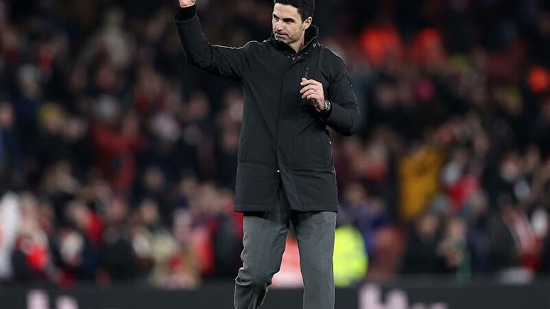 رضایت آرتتا از پایان دادن به 11 برد متوالی استون‌ویلا