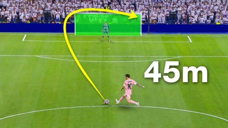 سوپرگل‌های استثنایی و از راه دور لیونل مسی که شما را شگفت‌زده می‌کند!