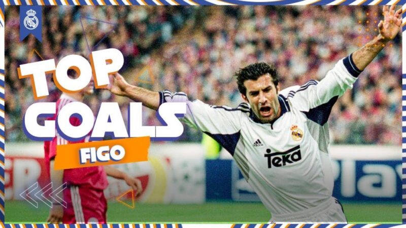 فیگو در رئال مادرید؛ گل‌هایی که همه را شگفت‌زده کرد!