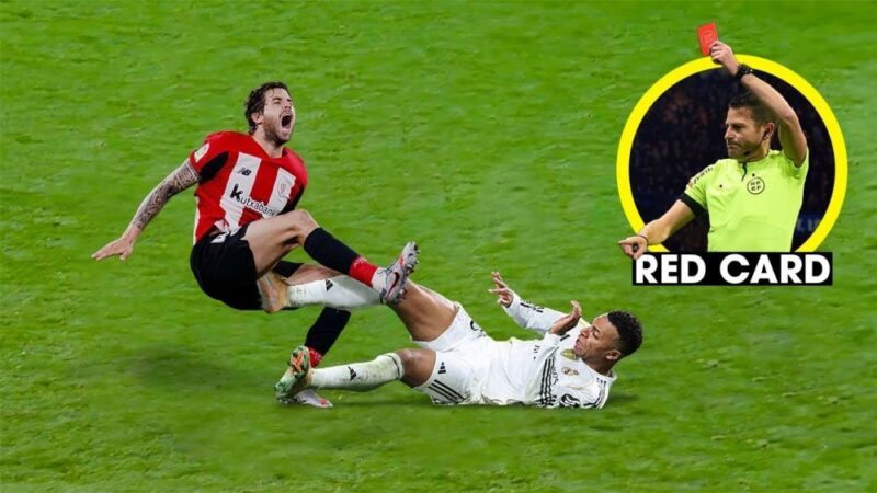 کارت قرمزهای شوکه‌کننده ستارگان فوتبال که همه را حیرت‌زده کرد!