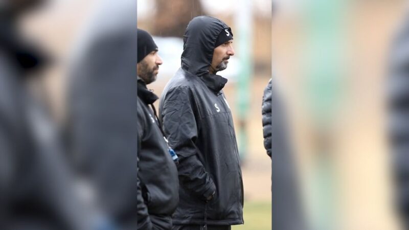 بازیکنان آلومینیوم اراک زیر باران سنگین، تمرینی متفاوت و پرانرژی!