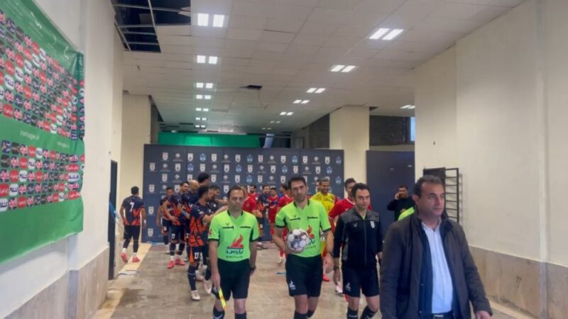 حواشی جنجالی پیش از آغاز دیدار حساس سایپا و شهرداری نوشهر!